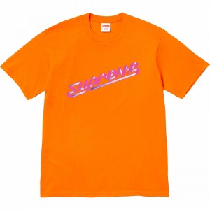 Orange Women's Supreme Banner T Shirts | VR88OC3